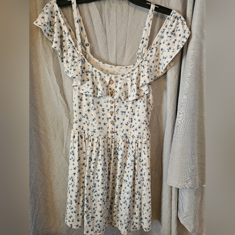 Torrid Super Soft Floral Cold Shoulder Top
